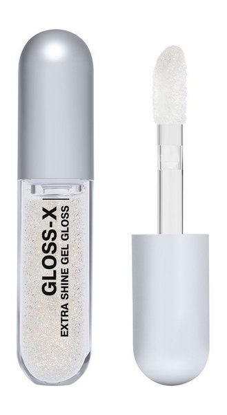 INFLUENCE BEAUTY Гель-блеск для губ Gloss-X, 3,4 мл, 03 прозрачный с ...