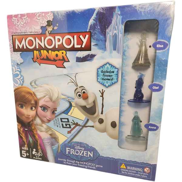 Настольная игра Монополия JUNIOR Холодное сердце (на англ языке) купить ...