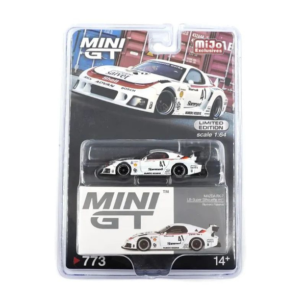 Miniature 1:64 Mini GT - Mazda RX-7 LB Super Silhouette #41 - Édition Chase 'Numéro De Réserve'