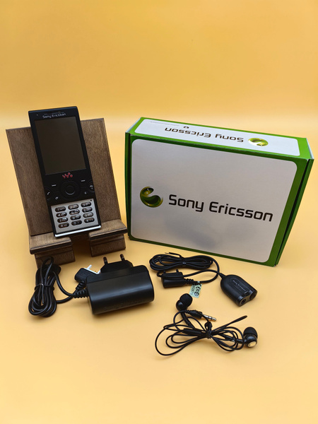 Мобильный кнопочный телефон слайдер Sony Ericsson W995, Черный купить ...