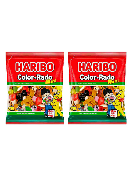Мармелад Haribo Color-Rado Mini, 2 уп по 160 гр купить на OZON по ...