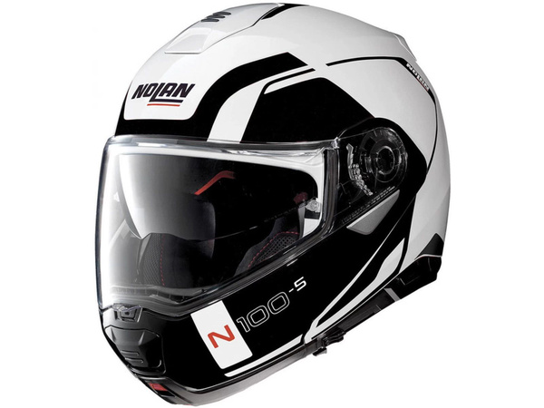Casco Modulare Nolan N100-5 Special N-COM, METAL BLACK XS - Top Di Gamma Con Visiera UltraWide E VPS - 5