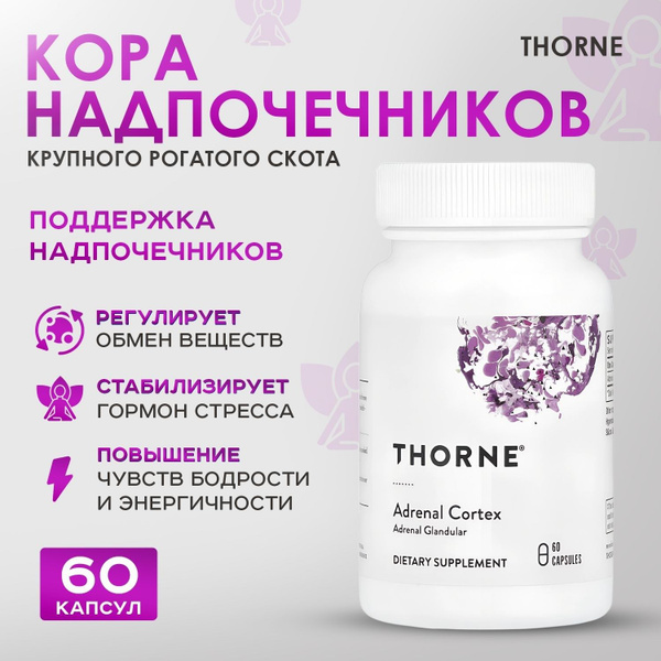Adrenal Cortex Thorne Research 60 adrenal cortex thorne research 60