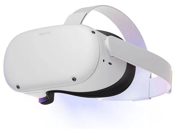 ШлемвиртуальнойреальностиOculusQuest2128GB,белый