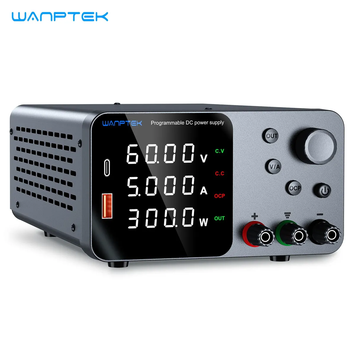 Лабораторный источник питания wanptek 0-60V 0-5A