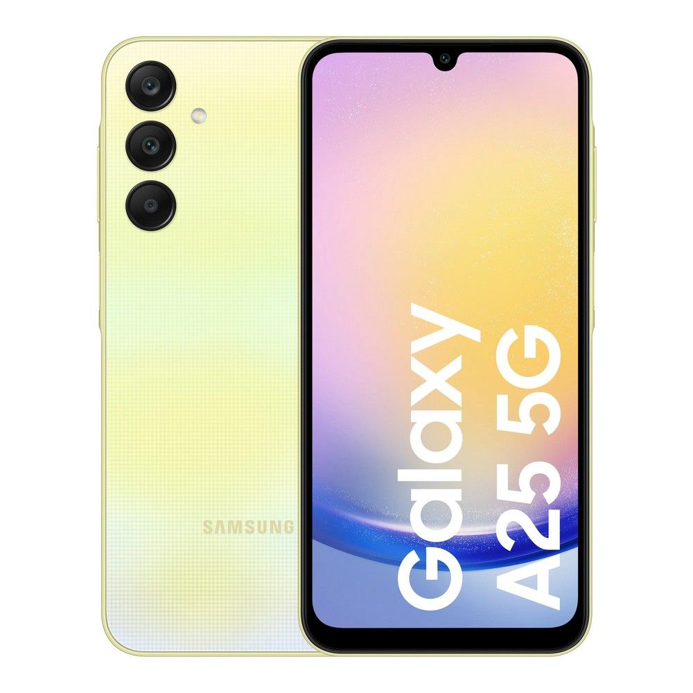 SamsungСмартфонGalaxyA25(ГарантияРФ)Ростест(EAC)6/128ГБ,желтый