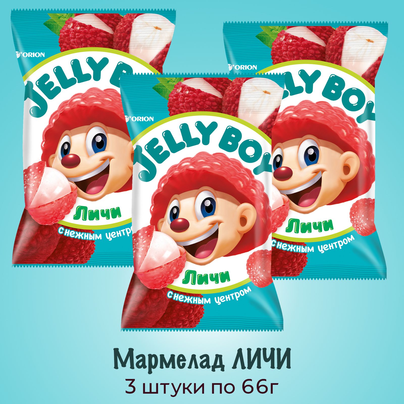 Жевательный мармелад orion jelly boy