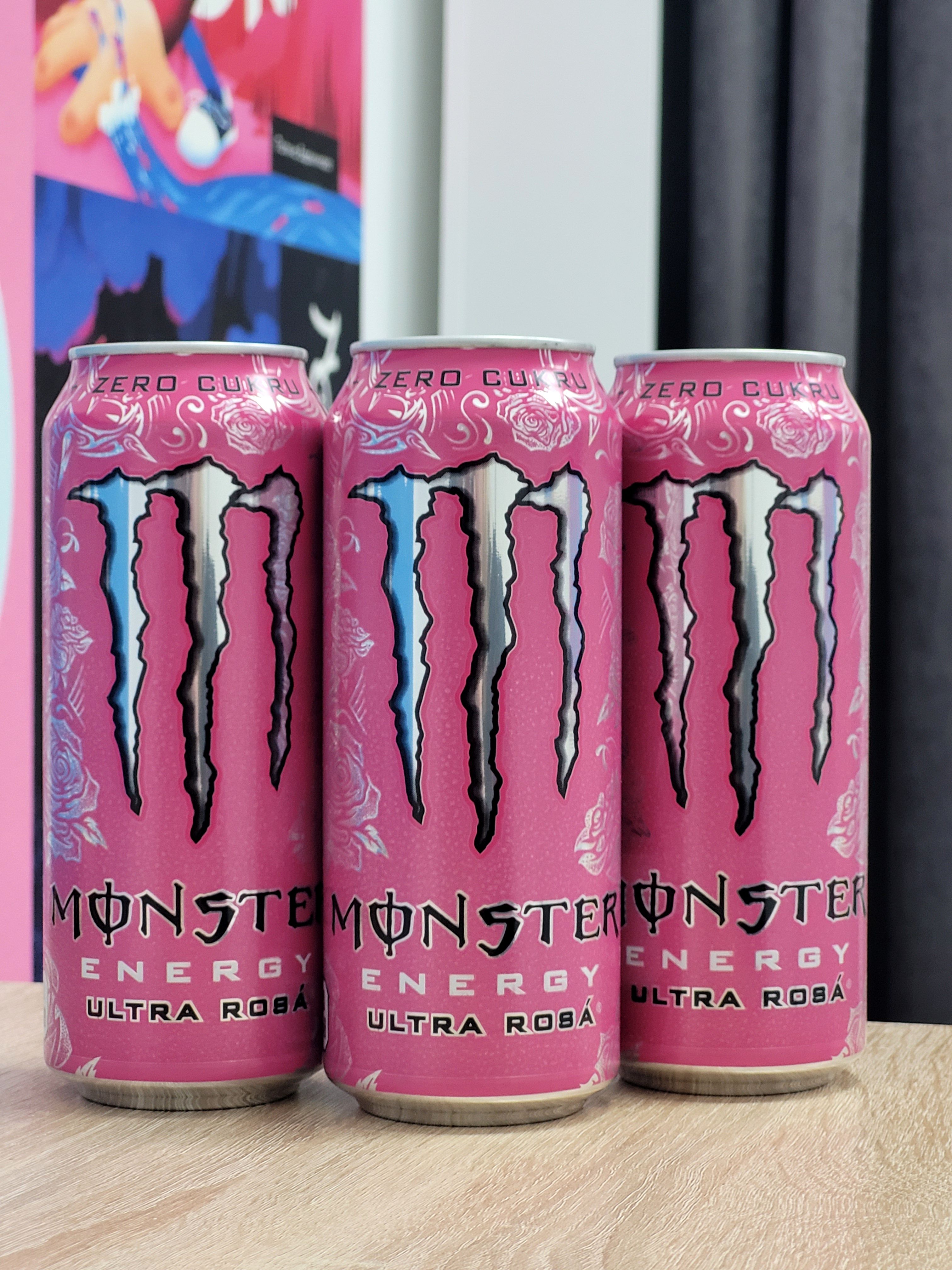 Monster ultra rosa