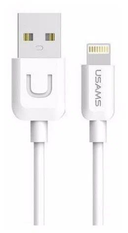 USAMSКабельдлямобильныхустройствUSB2.0Type-A/AppleLightning,1м,белый