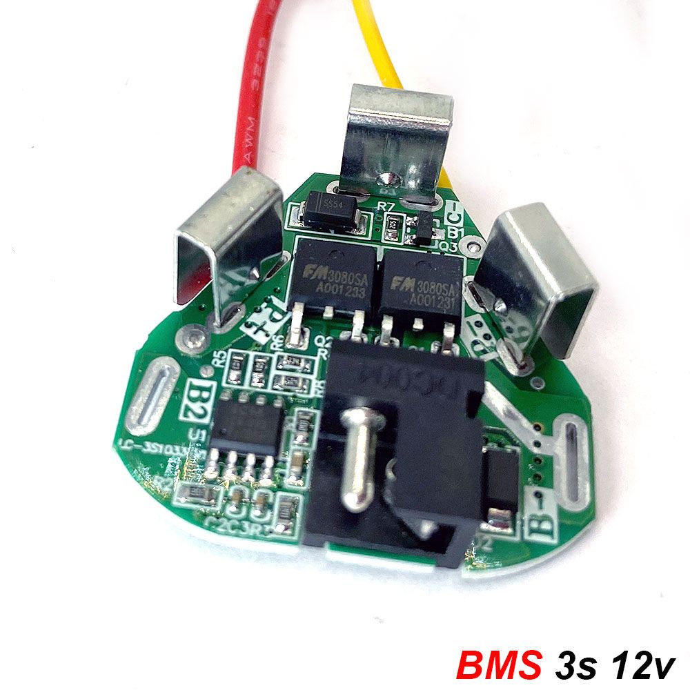 ПлатазащитыаккумулятораBMS3S12вольтмодульуправленияуниверсальныйшуруповерта