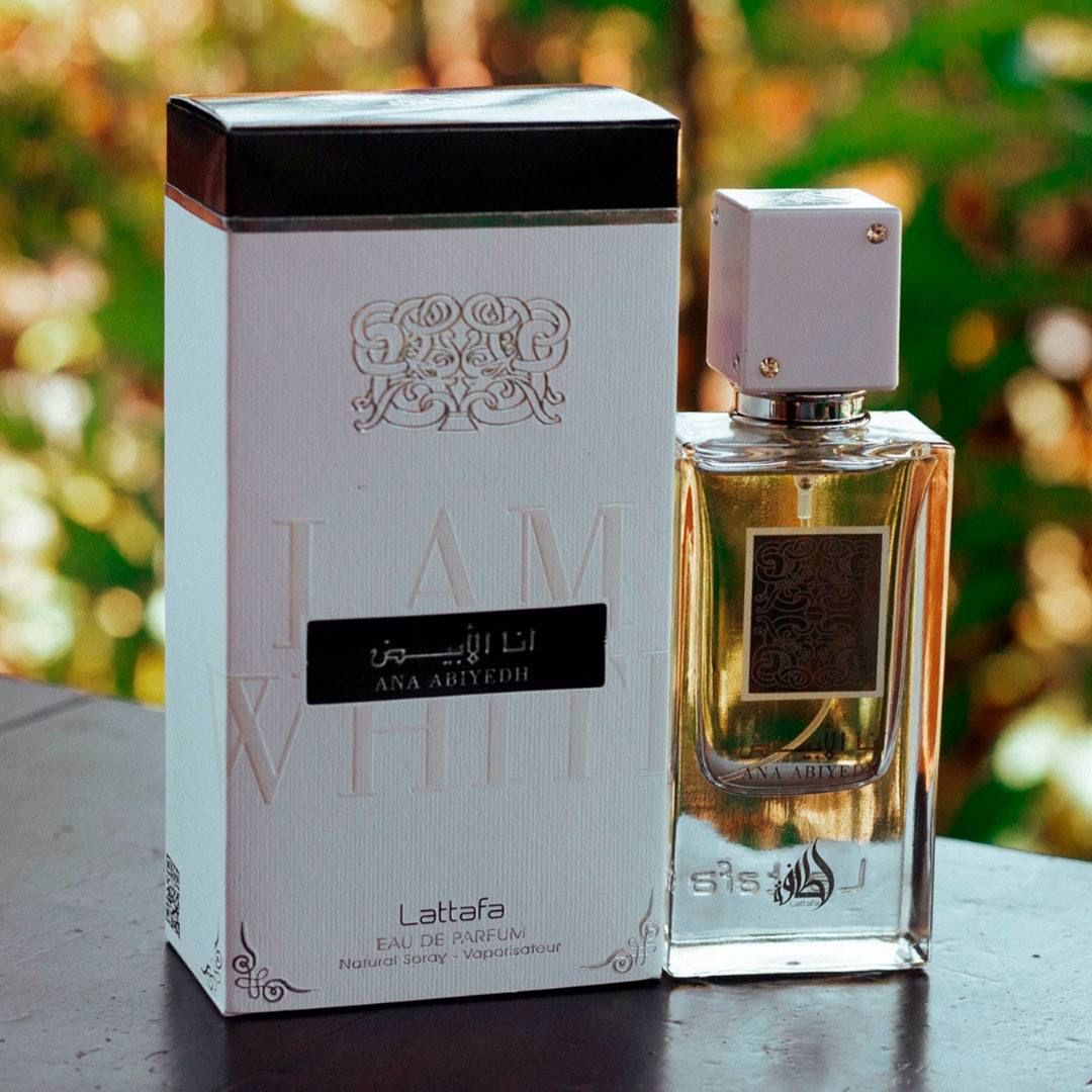 Духи Ana Abiyedh (Lattafa) 60 ml. Парфюмерная вода Lattafa Ana Abiyedh. Ana Abiyedh духи. Духи Lattafa Perfumes Ana Abiyedh 60 мл.