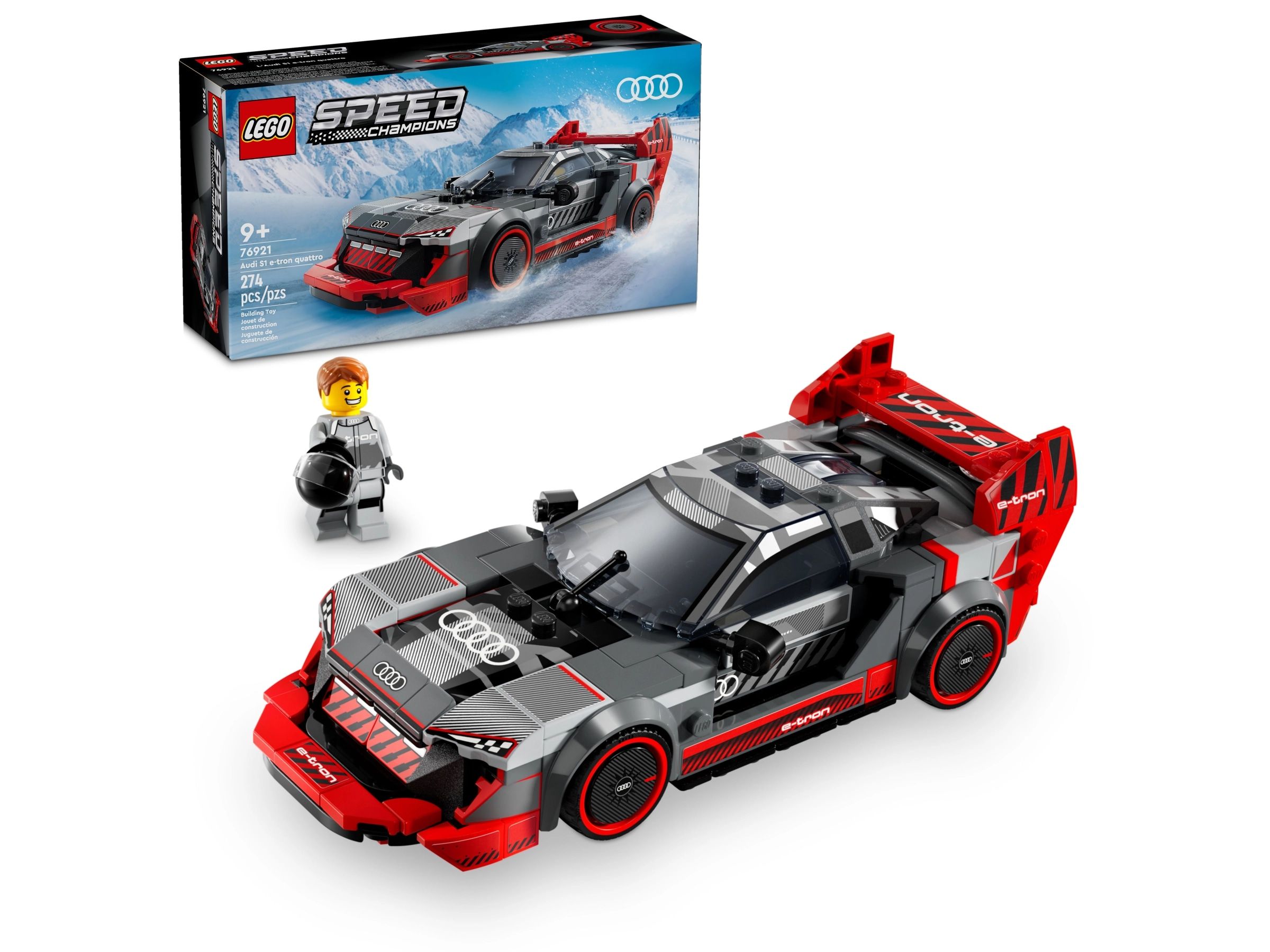 лего Speed Champions серия, LEGO 76921 Гоночный автомобиль Audi S1 e-tron  quattro, lego конструктор для мальчика, лего для девочек - купить с  доставкой по выгодным ценам в интернет-магазине OZON (1467933800)