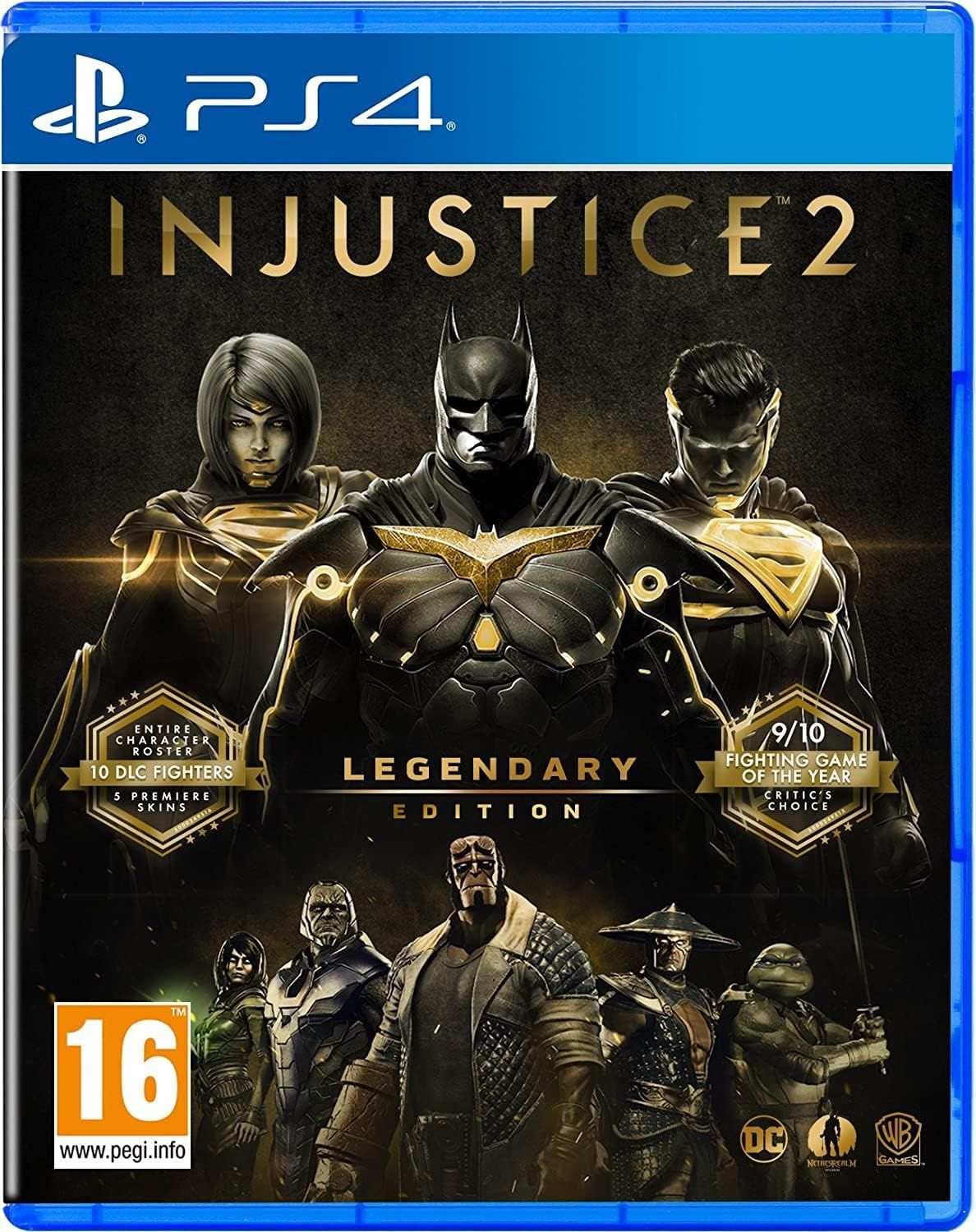 Игра Injustice 2. Legendary Edition (PlayStation 4, PlayStation 5, Русские субтитры)