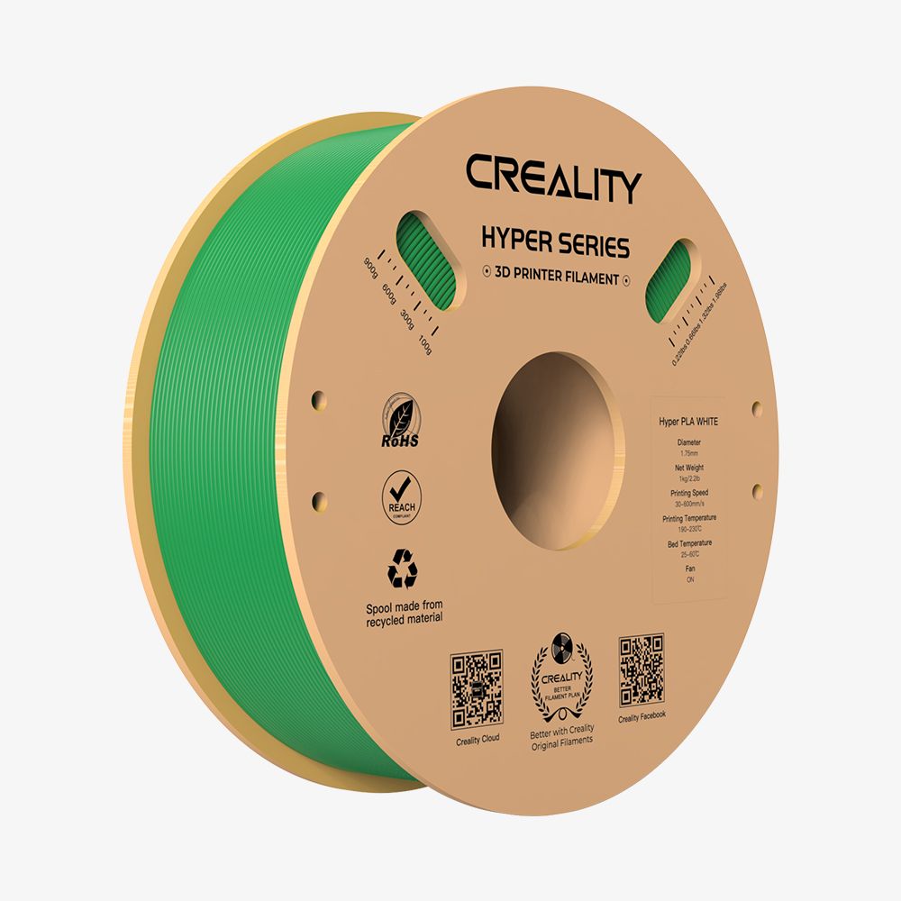 CREALITY Hyper PLA Зеленый пластик для 3D-принтера.1 КГ Пластик для 3d-принтера.