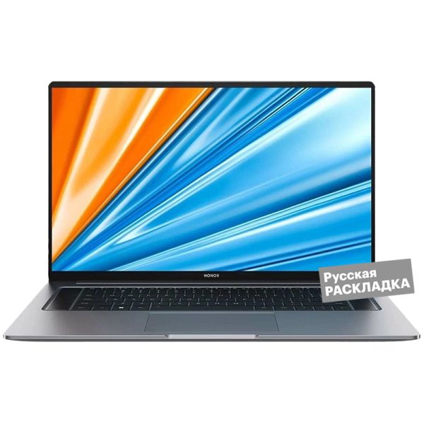 HonorMagicBookX16,2024i5DOSНоутбук16",IntelCorei5-12450H,RAM16ГБ,SSD512ГБ,IntelUHDGraphics,Безсистемы,(5301AHHM),серыйметаллик,Русскаяраскладка