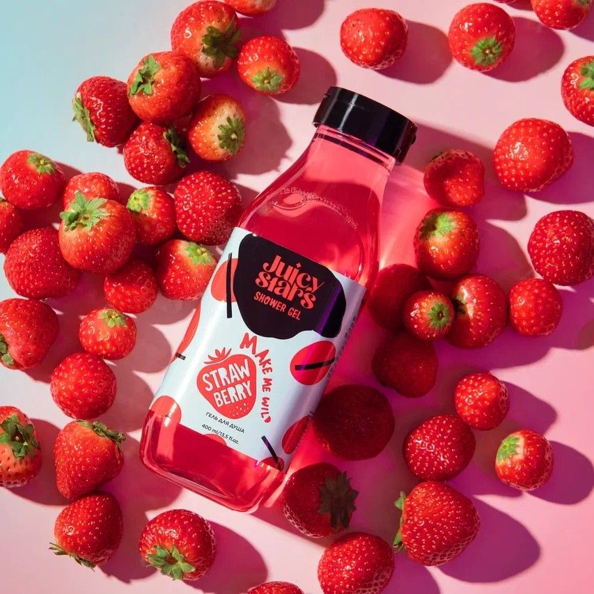 JUICYSTARSГельдлядушаКРЫШЕСНОСНАЯЗЕМЛЯНИКАMAKEMEWILDSTRAWBERRY,400мл