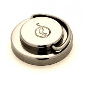 Металлическая оснастка для печатей диам. 25 мм Модель "КОЛЬЦО" без штемп.подушки