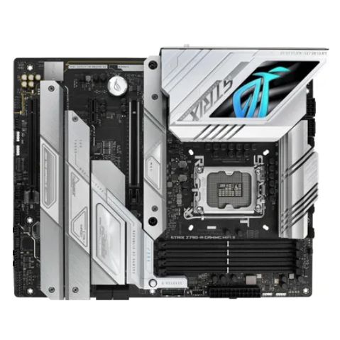 МатеринскаяплатаASUSROGSTRIXZ790-AGAMINGWIFIII(ROGSTRIXZ790-AGAMINGWIFIII)-LGA1700,IntelZ790,4хDDR5-8000МГц,2хPCI-Ex16,5хМ.2,ATX