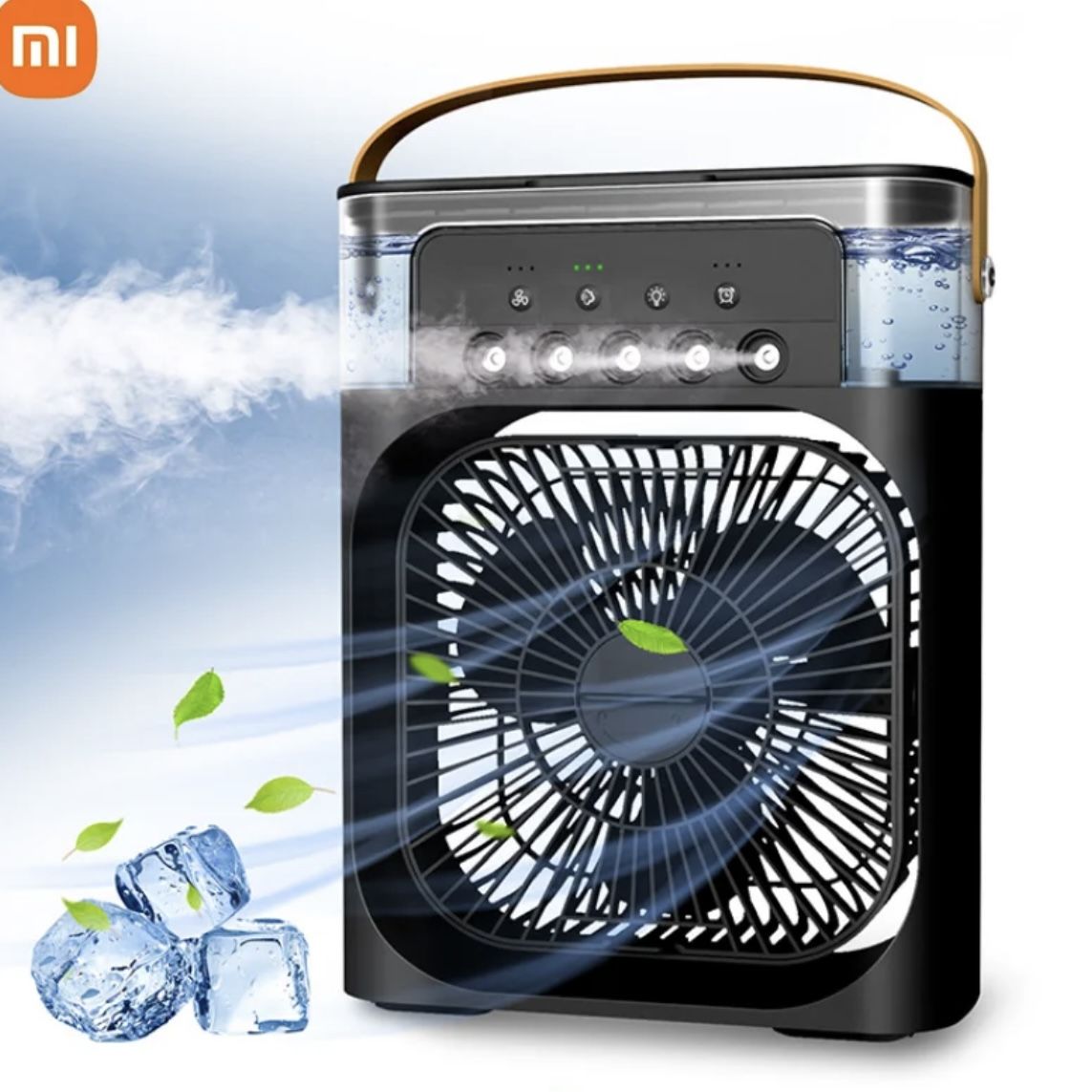 Портативный вентилятор, мини кондиционер, охладитель воздуха Mini Cooling Fan