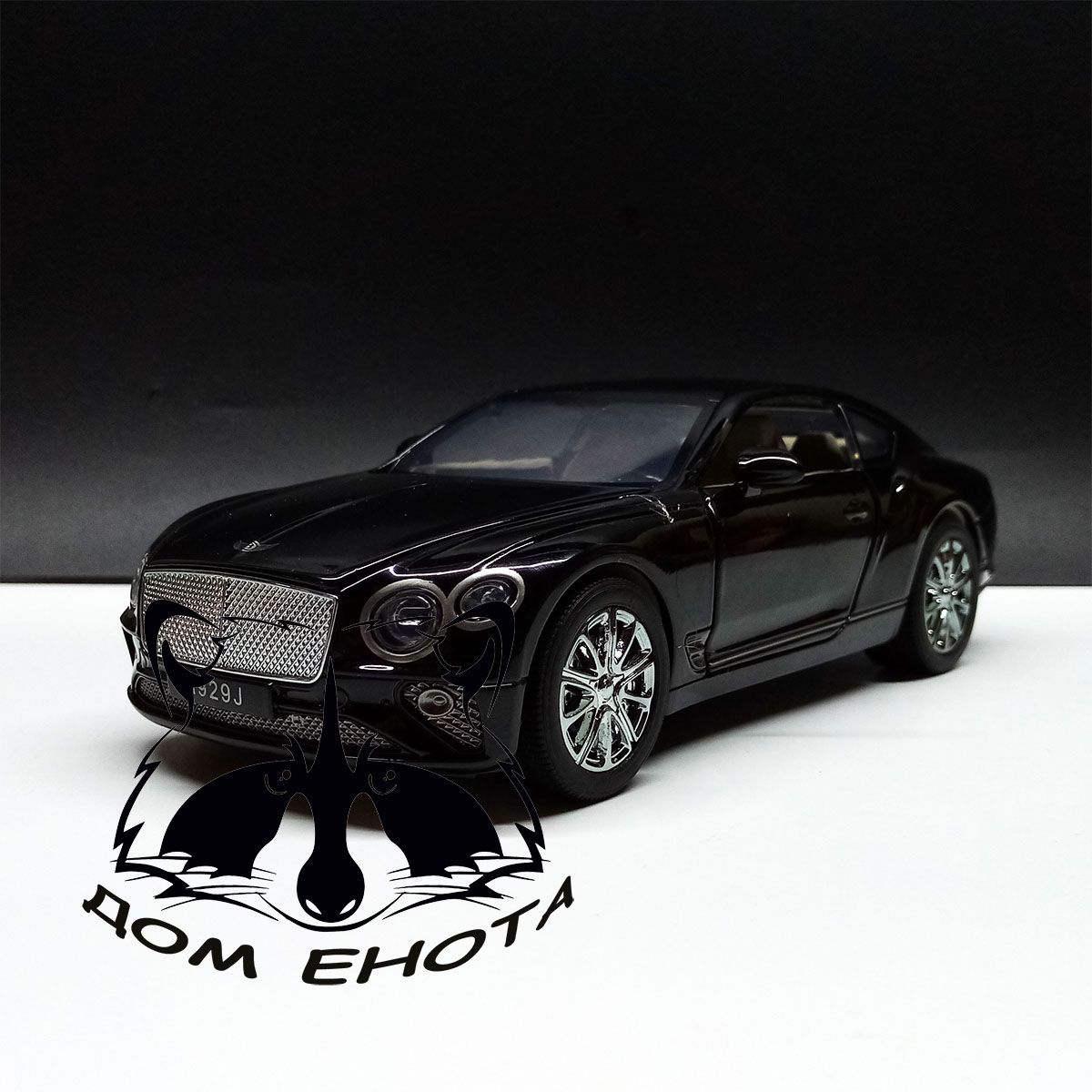 Машинка Bentley Continental GT. Металлическая модель Бентли Континенталь GT  1:24 черный 20см. Игрушка суперкар - купить с доставкой по выгодным ценам в  интернет-магазине OZON (1540479324)