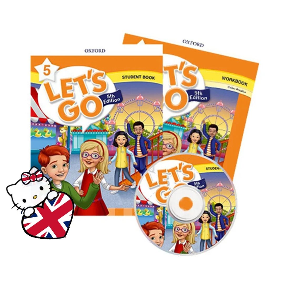 Let's Go 5 5th edition (Учебник + Рабочая Тетрадь + CD/DVD)