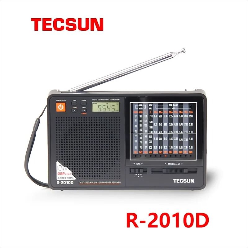 TecsunR-2010DРадиостанцияTecsunR-2010DЦифроваяДемодуляцияDSPСтереофоническийПолупроводник