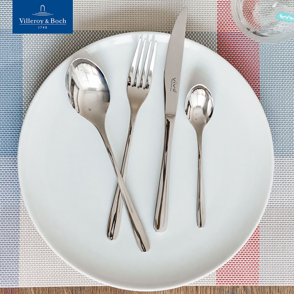 Набор столовых приборов 24 предмет/6 персон, New Fresh Basic Besteck  Cutlery VIVO, Villeroy & Boch Group, Нержавеющая сталь - купить с доставкой  по выгодным ценам в интернет-магазине OZON (335330245)