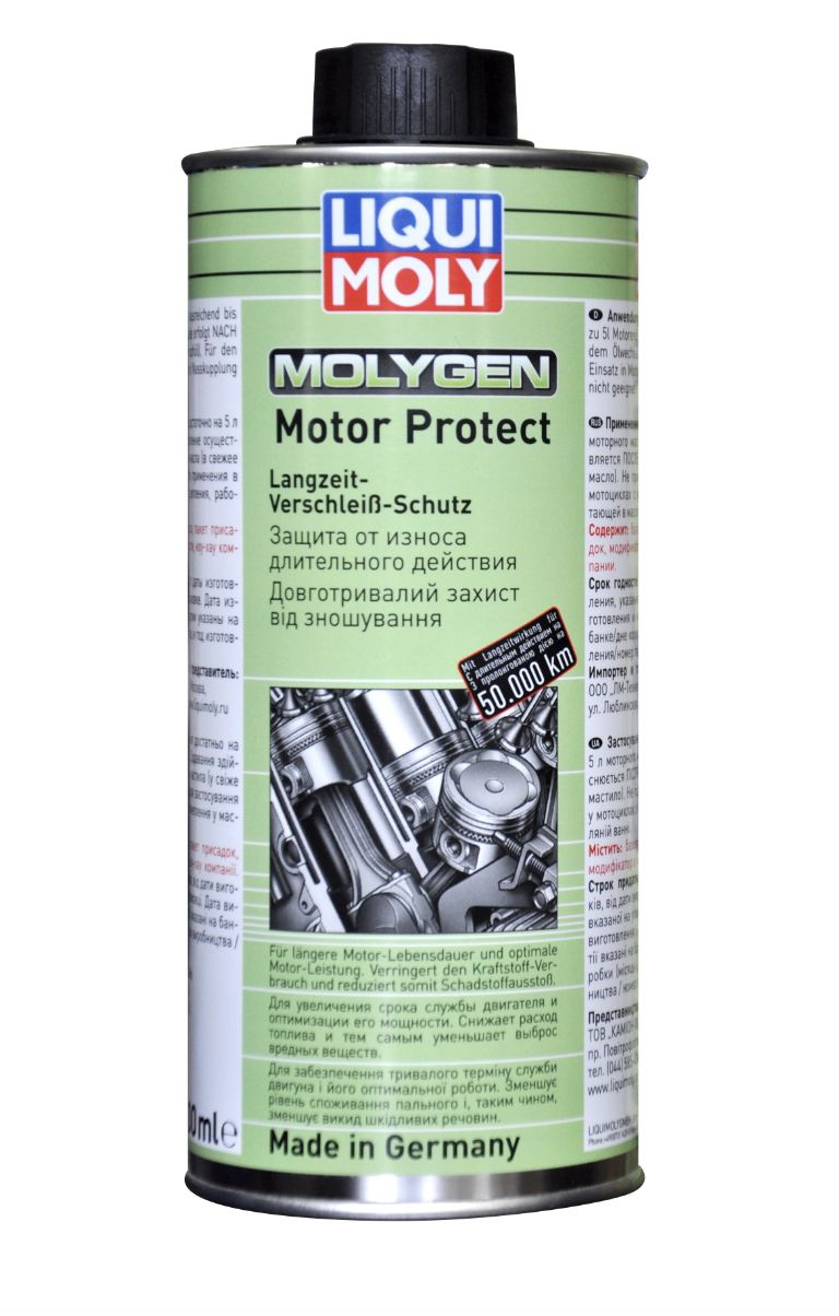 Антифрикционная присадка molygen motor protect