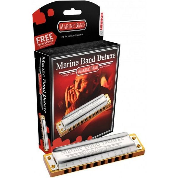 Губная гармошка Hohner Marine Band Deluxe 2005/20 C (M200501X)