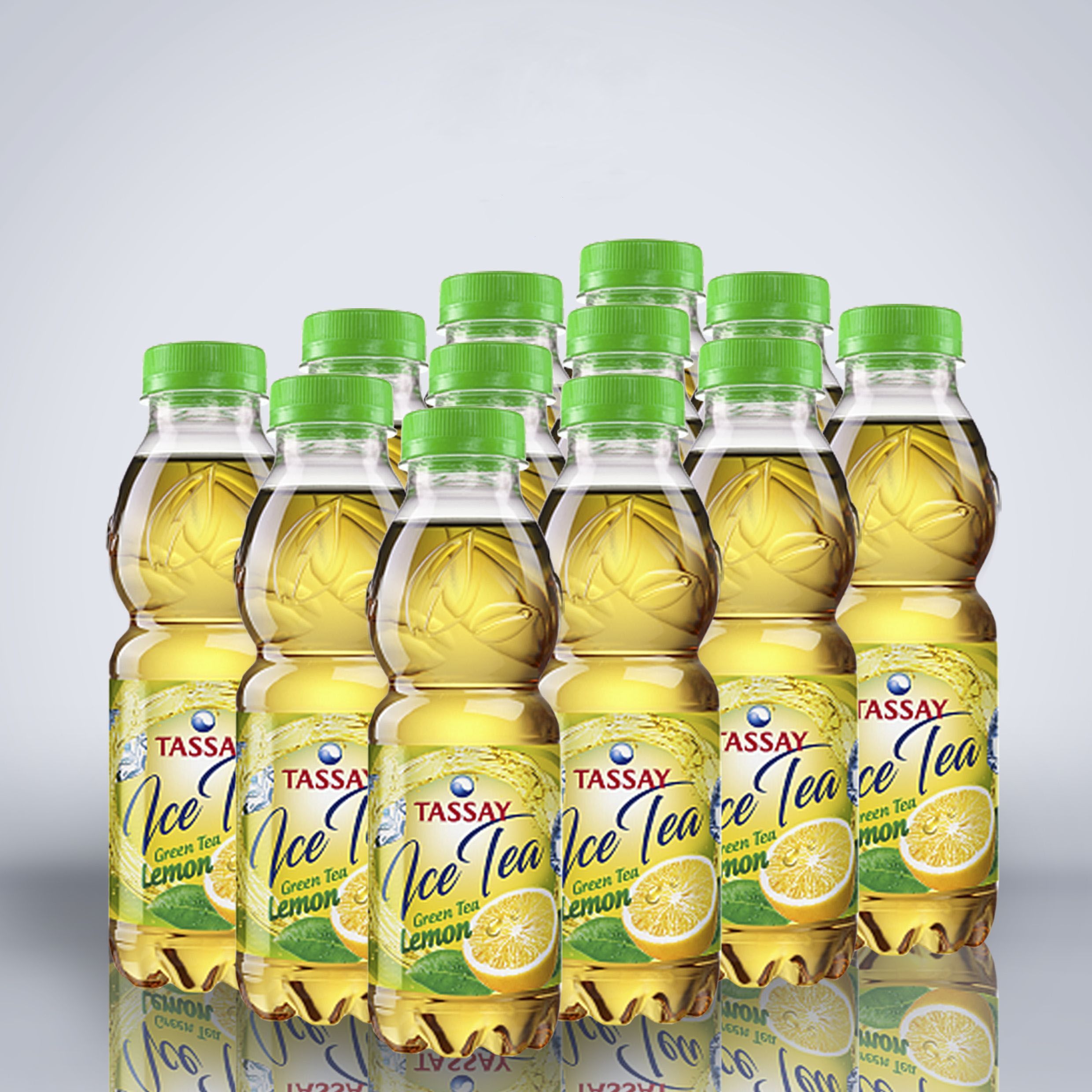 TASSAY ICE TEA Зеленый чай с лимоном 0,5л./12шт. Тасай