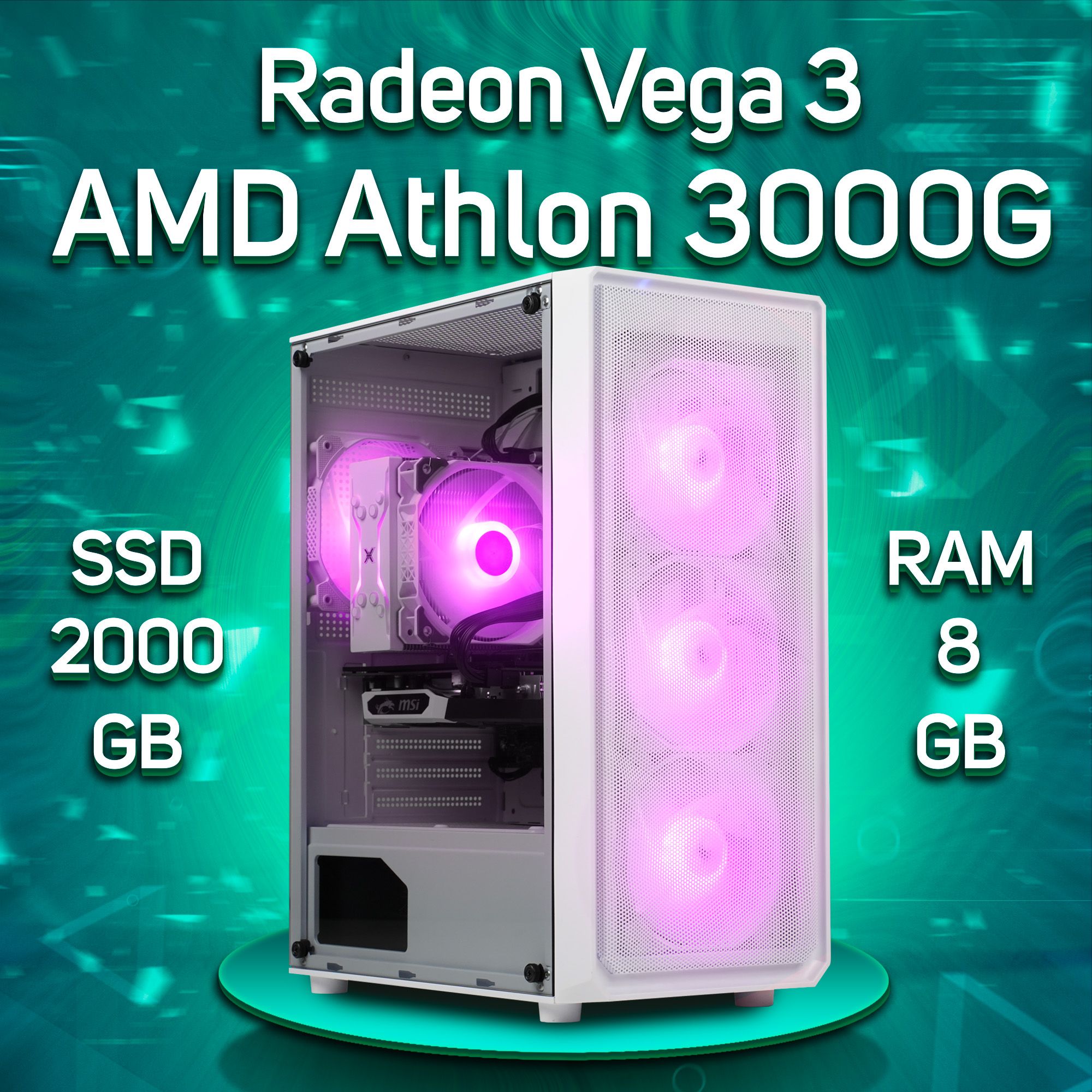 Купить Пк На Amd Athlon 3000g