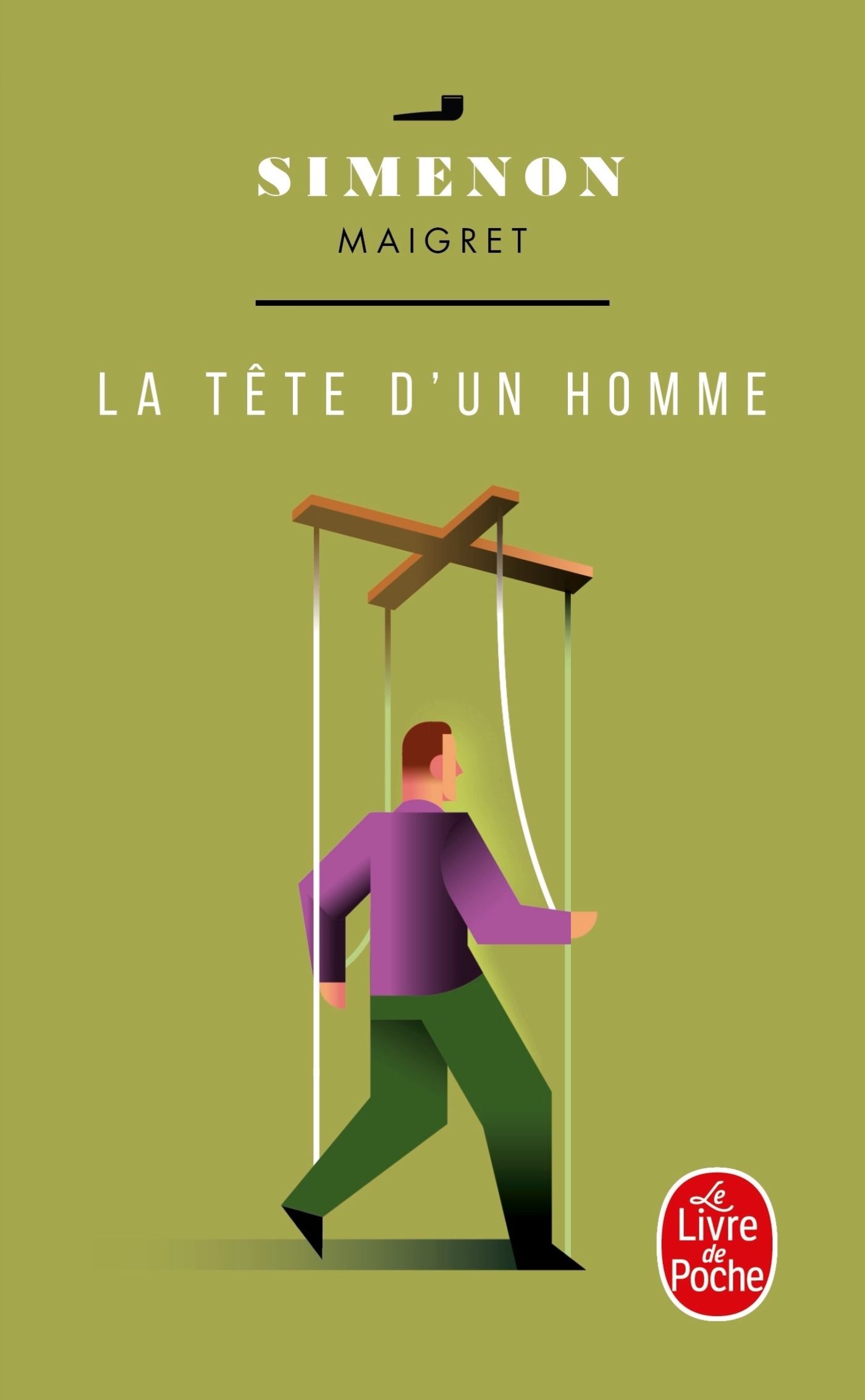 La Tete dun homme / Книга на Французском | Simenon Georges