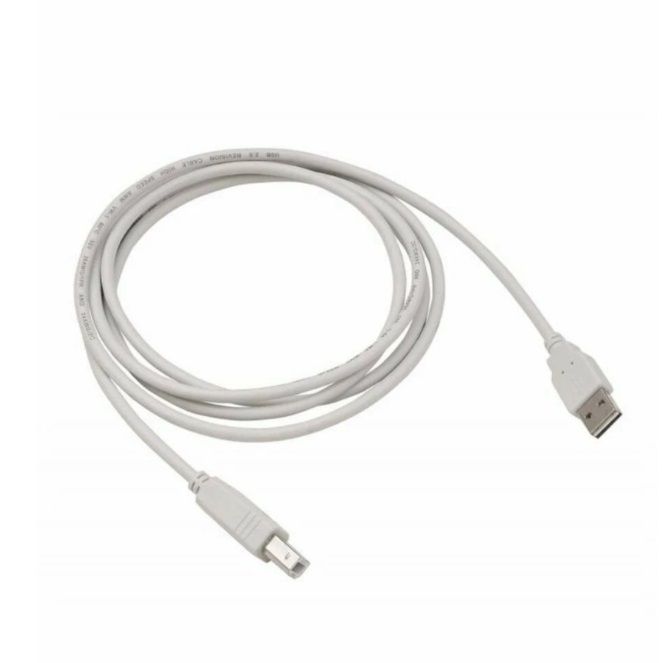 КабельUSB2.0BUROUSBA(m)-USBB(m),1.8м,серый