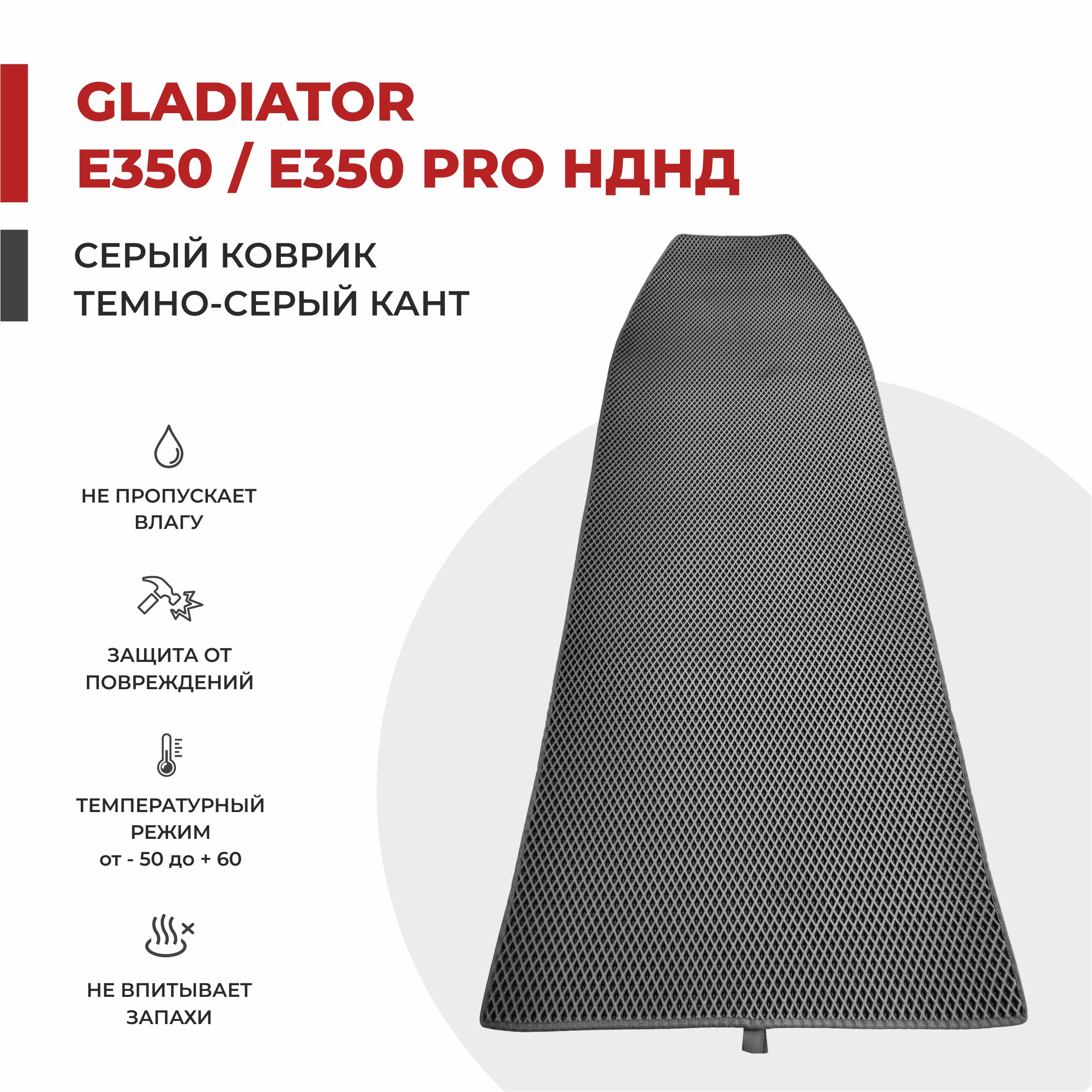 EVA коврик в лодку ПВХ Gladiator E350 / E350 PRO НДНД 253*80