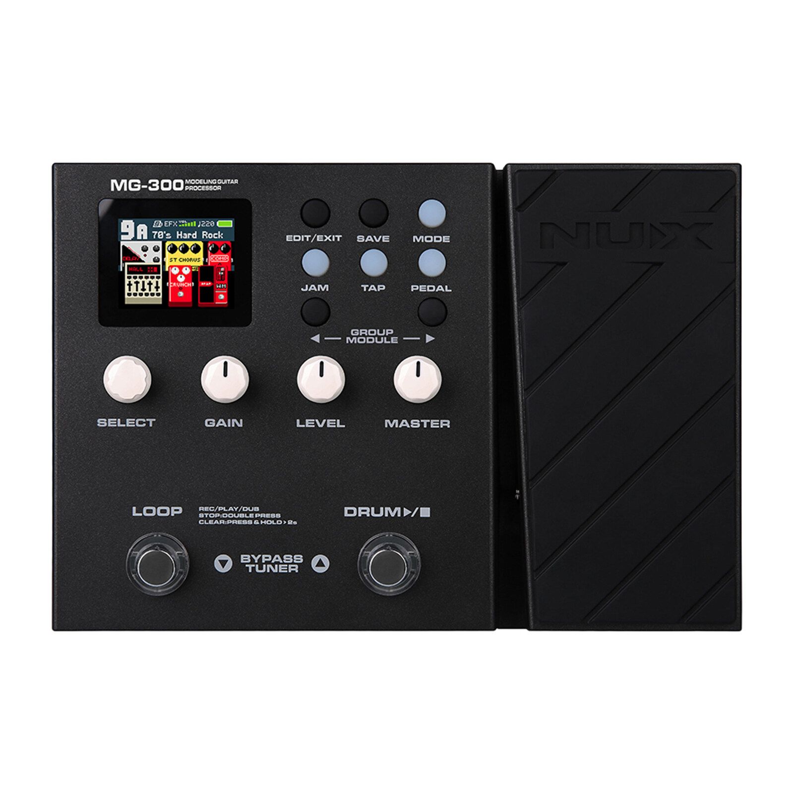 Гитарный процессор nux mg 300. Гитарный процессор nux mg 300