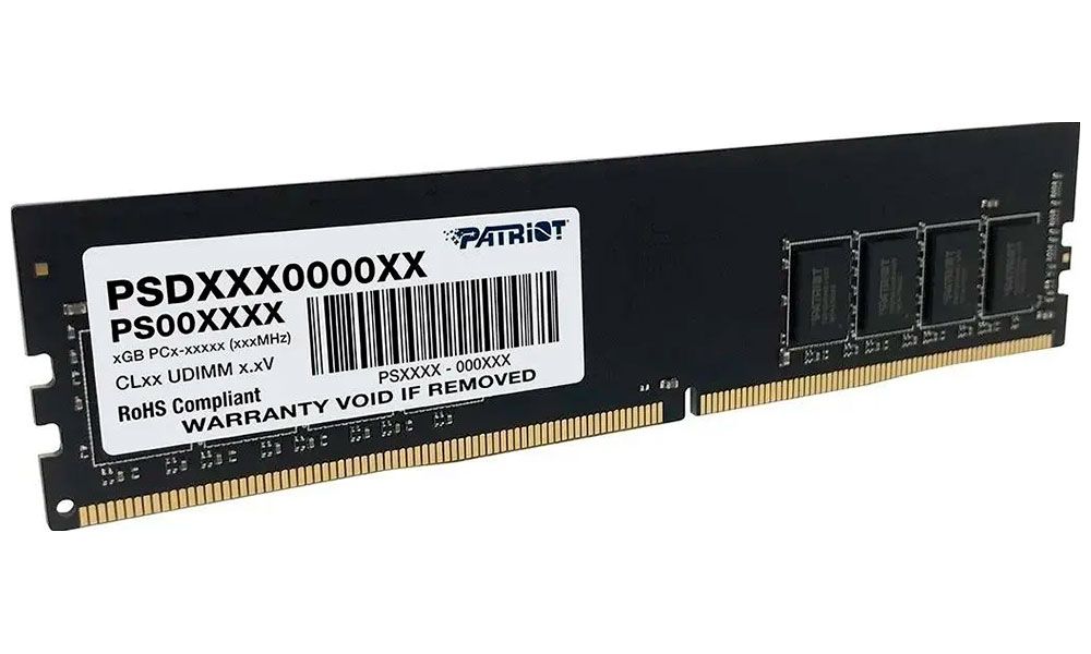 PatriotMemoryОперативнаяпамятьDDR48GB2666MHz(PSD48G26662)1x8ГБ(DDR48GB2666MHz(PSD48G26662))