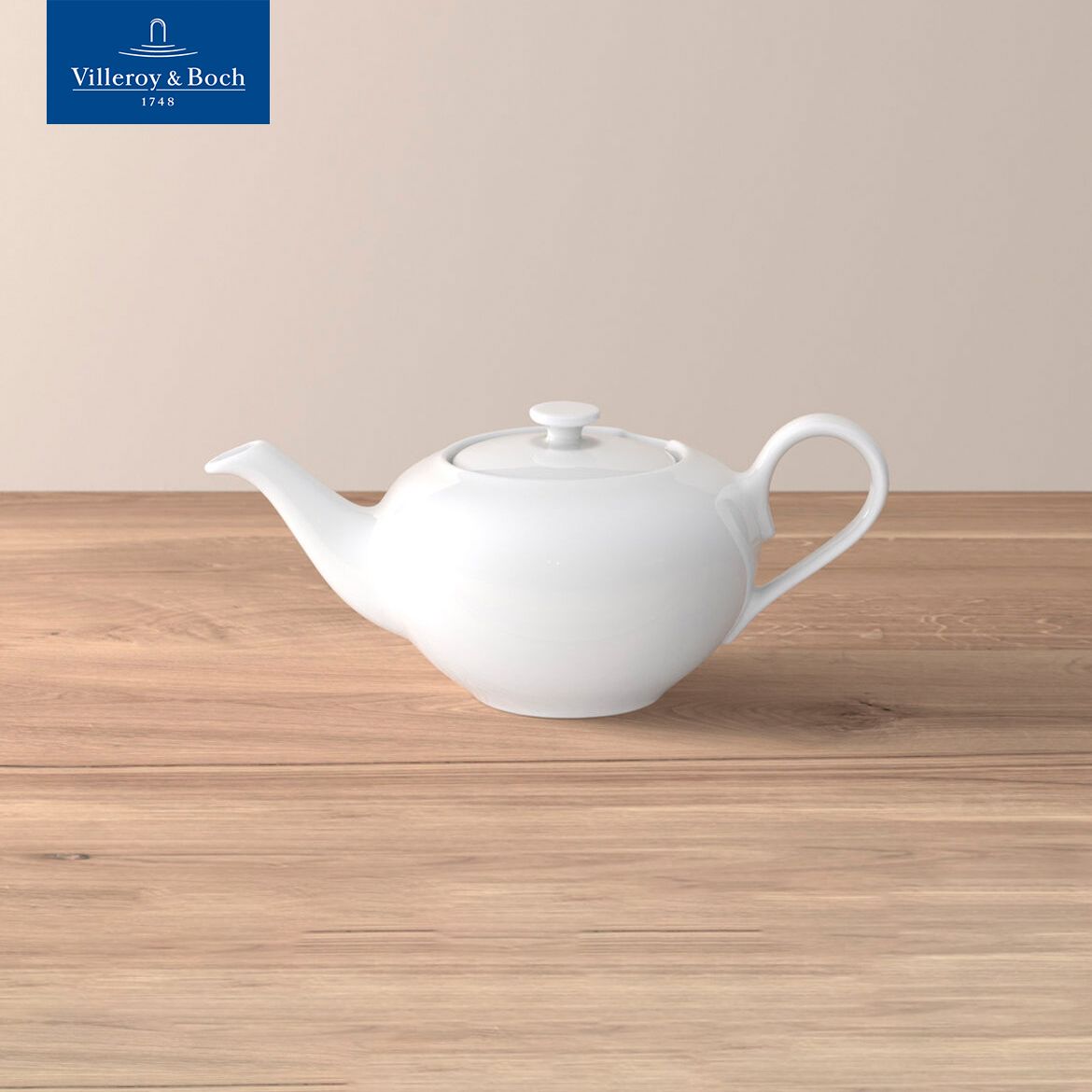 Чайник на 1 персону, 400 мл, Royal, Villeroy & Boch, Костяной фарфор