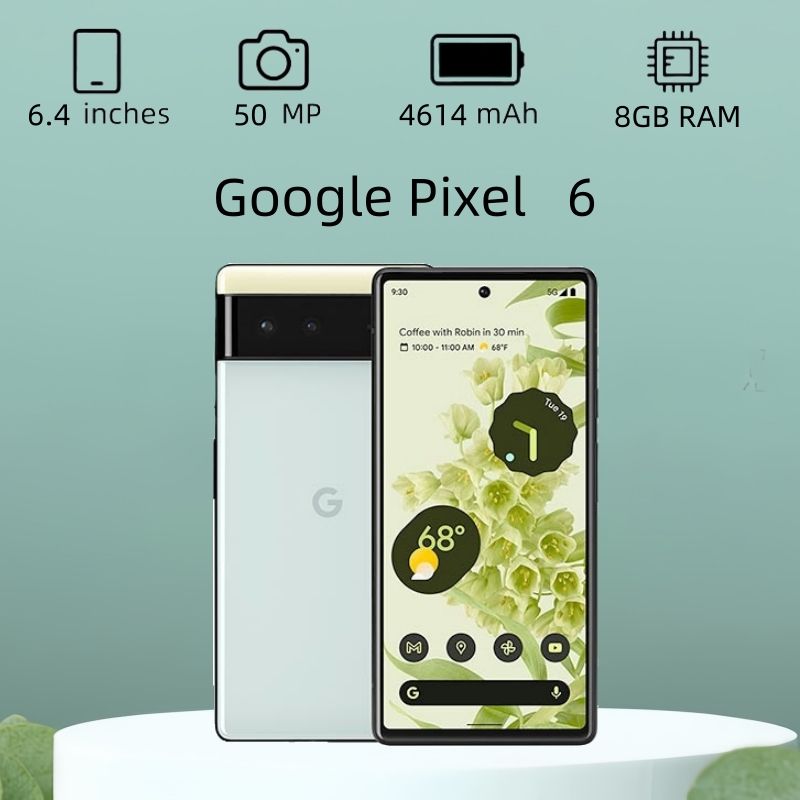 GoogleСмартфонPixel6USA8/256ГБ,зеленый