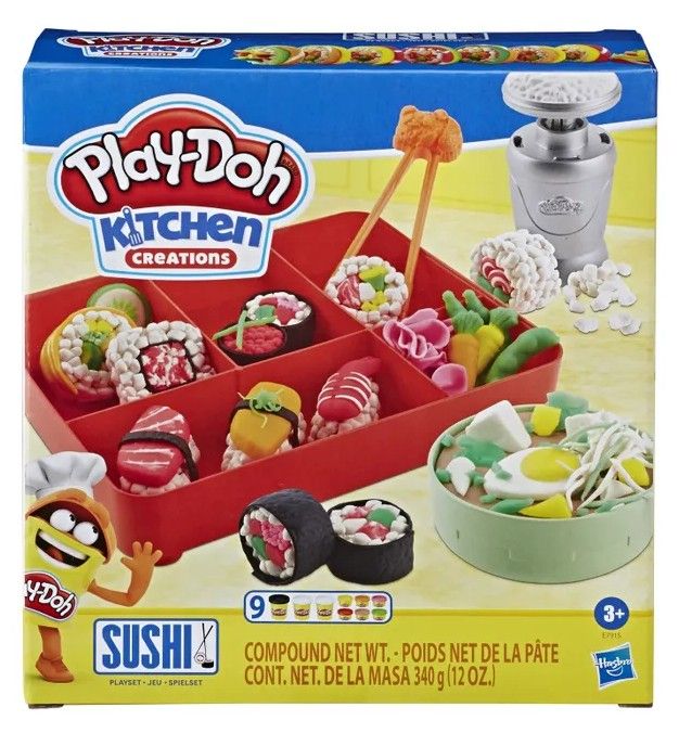 Набор игровой Play-Doh Hasbro роллы, суши