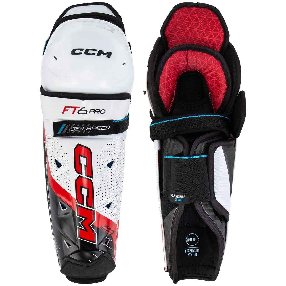 Щитки хоккейные CCM JETSPEED FT6 PRO JR (13")