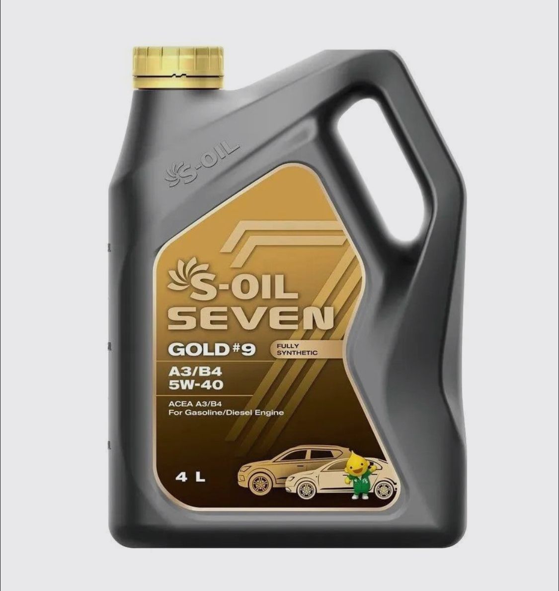 S-OIL SEVEN 5W-40 Масло моторное, Синтетическое, 4 л