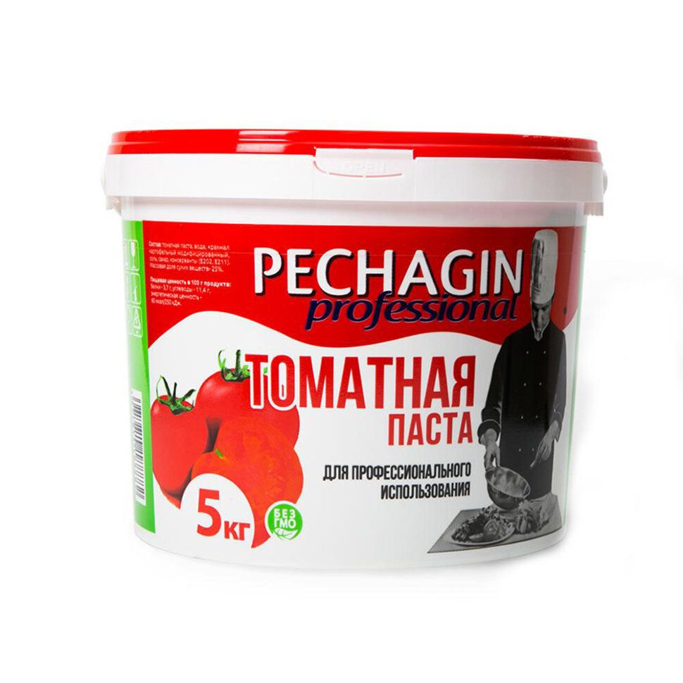 Pechagin Professional Томатная паста 5000г. 1шт.