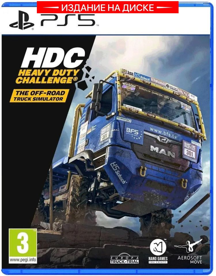 Игра Heavy Duty Challenge The Off-Road Truck Simulator (PlayStation 5, Русские субтитры)