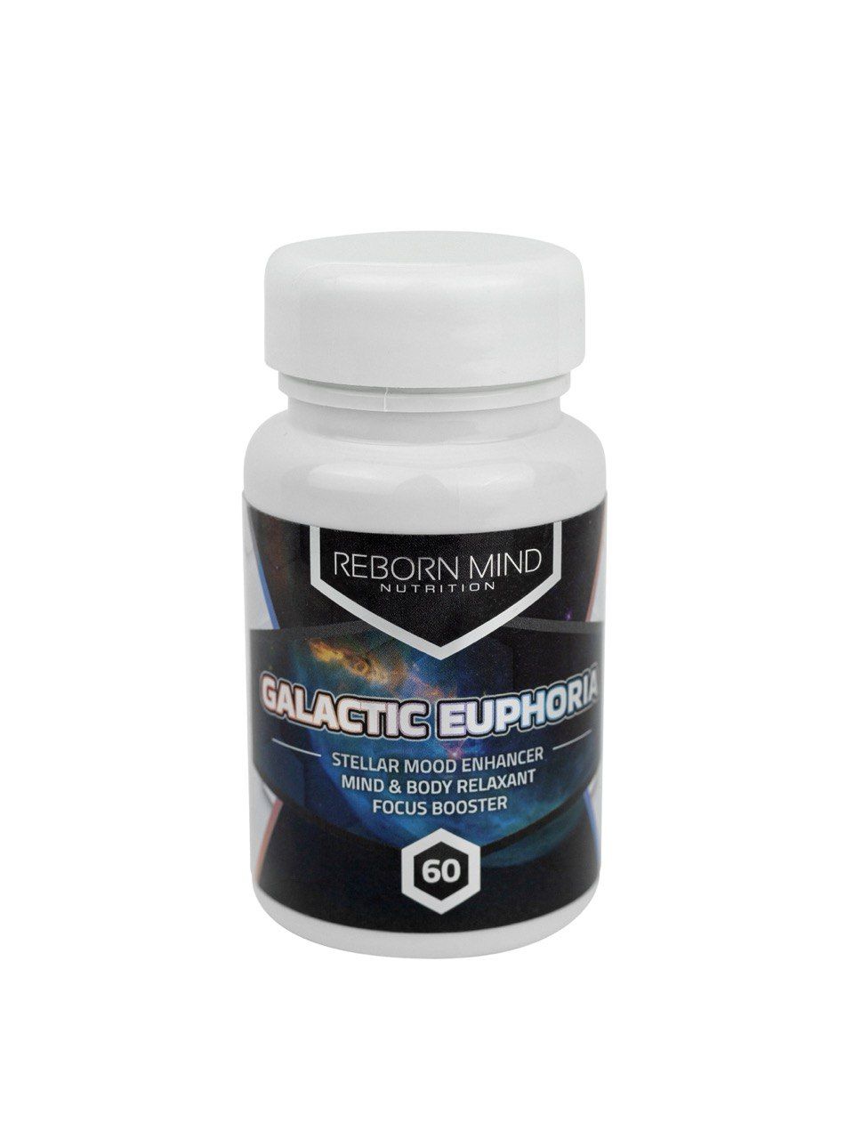 Reborn mind GALACTIC EUPHORIA снижение стресса и улучшение настроения 60 капсул