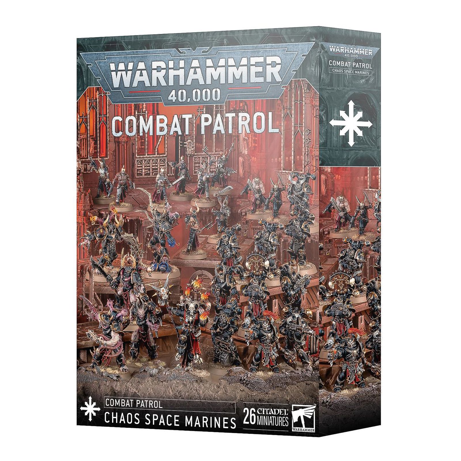 Миниатюры для настольной игры Games Workshop Warhammer 40000: Combat Patrol - Chaos Space Marines 43-20