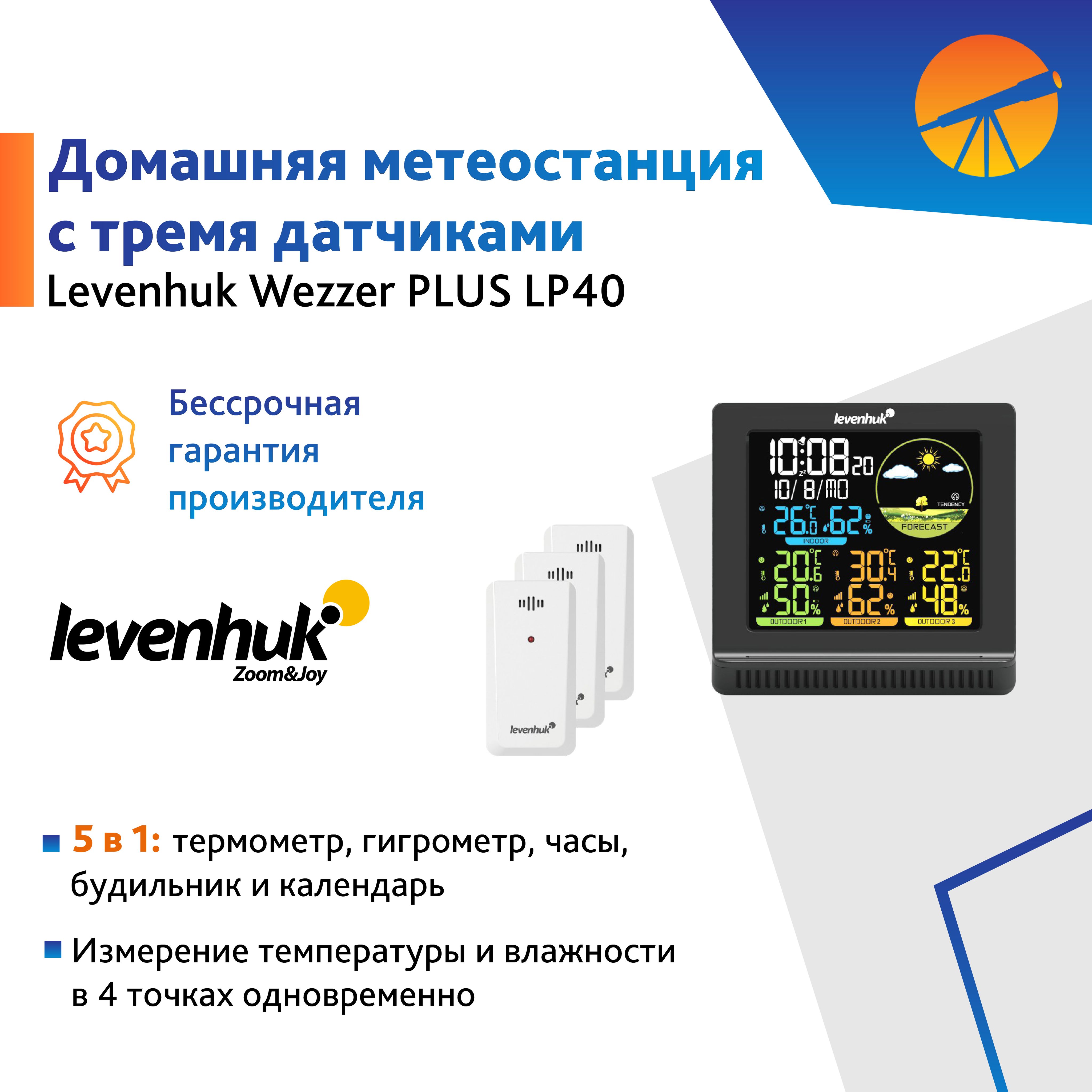 МетеостанцияLevenhukWezzerPLUSLP40