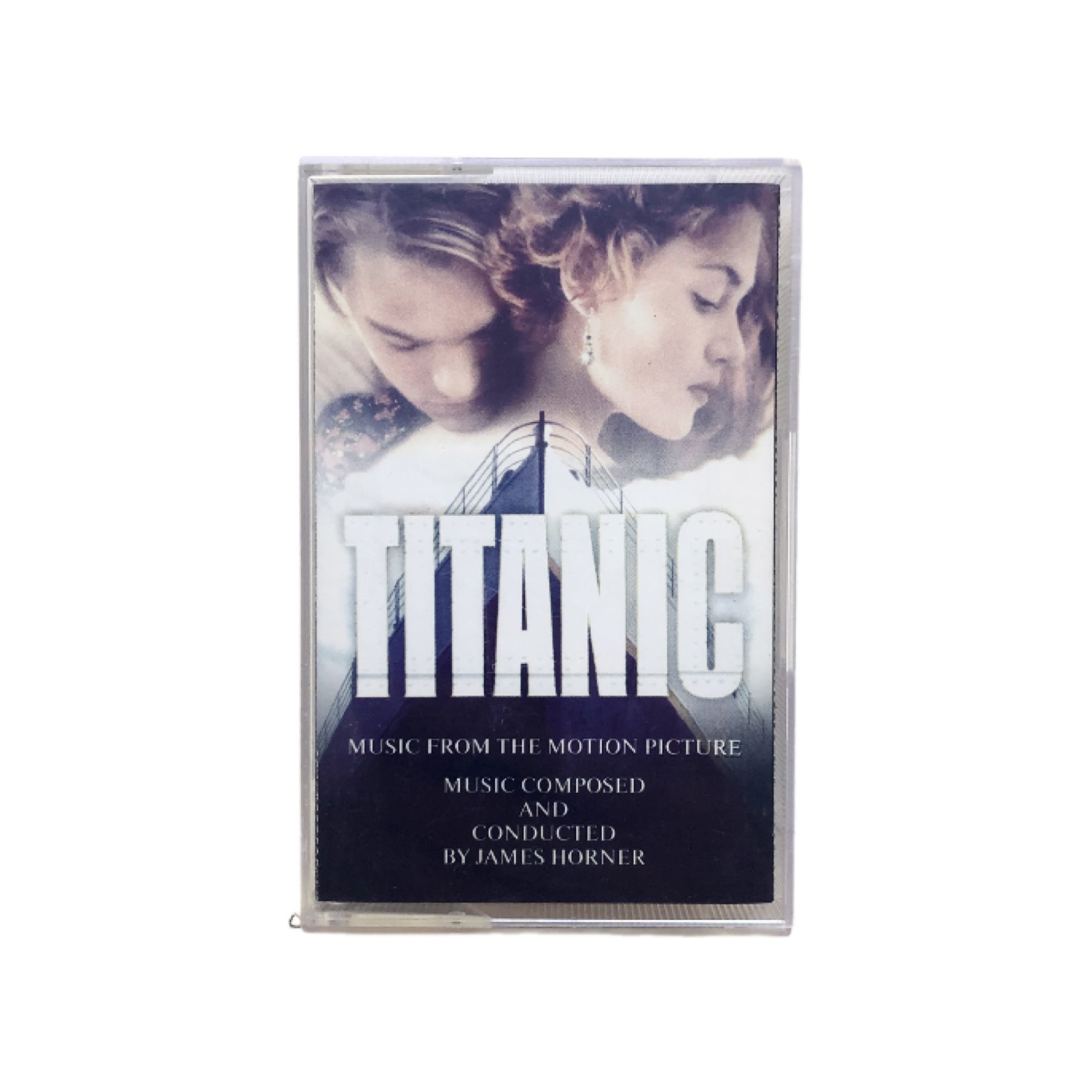 Аудиокассета: Titanic - Music from the motion picture (1997, Партитура, Современная музыка, Баллада, Саундтрек, Золотой Галион, Лицензия)