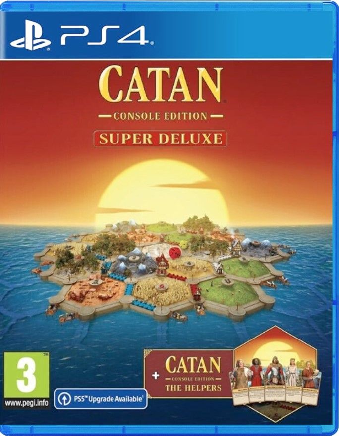 Игра Catan Console Edition - Super Deluxe (PlayStation 4, PlayStation 5, Английская версия)