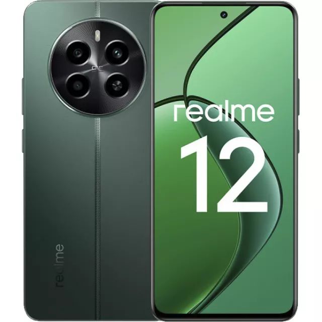 realmeСмартфон12Ростест(EAC)8/128ГБ,зеленый