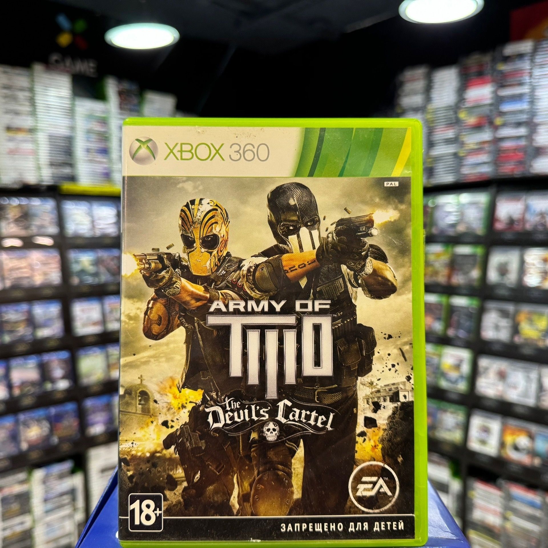 Игра Army of Two: The Devil's Cartel (Xbox 360) (Box)